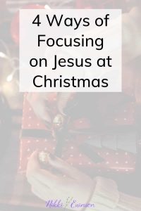 Focusing on Jesus
