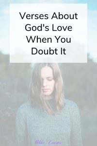 Verses About God's Love When You Doubt It