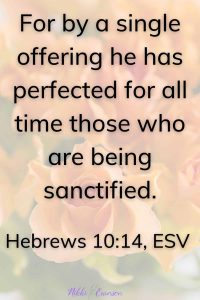 Hebrews 10:14