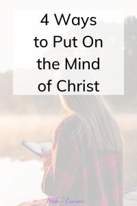 Put On the Mind of Christ