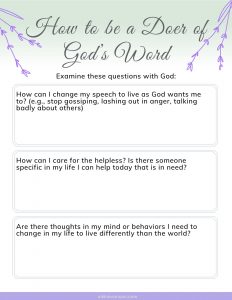 How to be a Doer of God’s Word