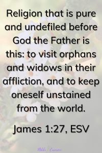 James 1:27