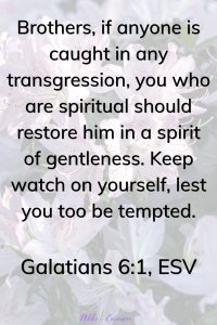 Galatians 6:1