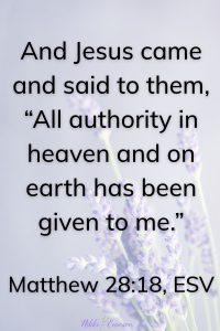 Matthew 28:18