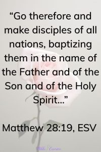 Matthew 28:19